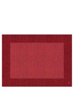 DUNI Napperon Dunicel 30 x 40 cm Linnea Bordeaux article 178379/178338