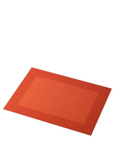 DUNI Tischset Dunicel 30 x 40 cm Linnea Mandarin Art. 178344/178384