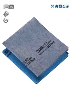 Eudorex tissu en acier inoxydable art bleu actif. 939 microfibre 2