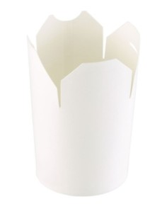 DUNI Scatola Wok 95 x 95 x 110 mm Bianco   articolo 168013