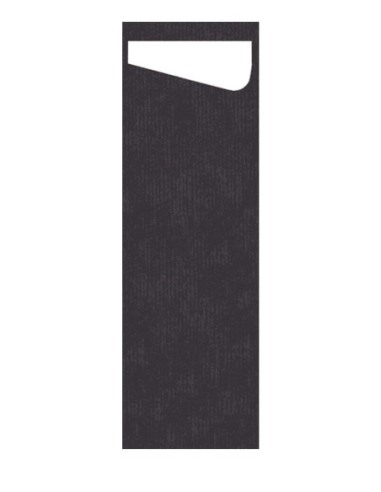 DUNI Dunisoft Slim Tasche 7 x 23 cm Schwarz