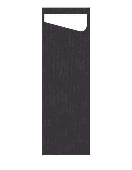 DUNI Dunisoft Slim Tasche 7 x 23 cm Schwarz