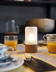 DUNI Hope Kerzenhalter 140 x Ø 70 mm Weiß 2