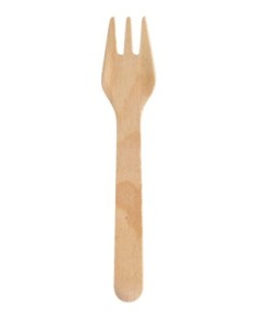 DUNI Mini forchetta Silva 9 cm Naturale