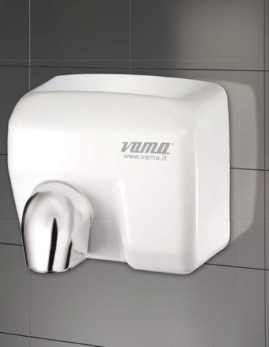 VAMA ASCIUGAMANI ELETTRICO  ARIEL CON  FOTOCELLULA  2400W BIANCO  ART. ARIEL BF