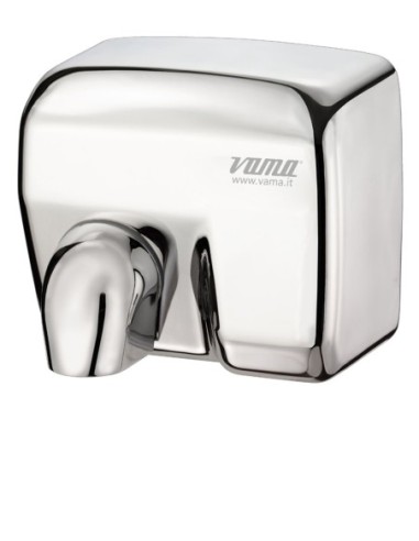 VAMA ASCIUGAMANI ELETTRICO ARIEL CON  FOTOCELLULA 2400W ACCIAIO LUCIDO