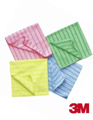 Scotch-Brite Microfibre Multipurpose Cloth Bleu 40X40 Mfu14