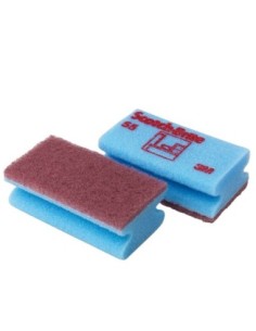 Scotch-Brite Sponge Anti-rayures Griffonné Délicate Protecteur de doigts Art.55 Bleu clair Art. 84762