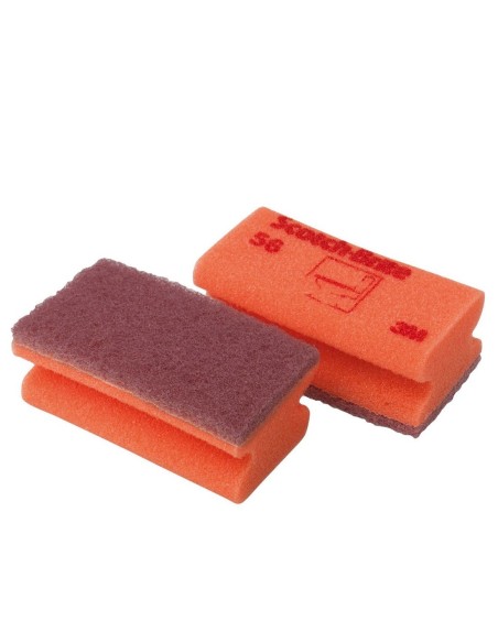 Scotch-Brite Spugna Antigraffio Accoppiato Delicato Salvadita Art.56 Rosa Art. 84761