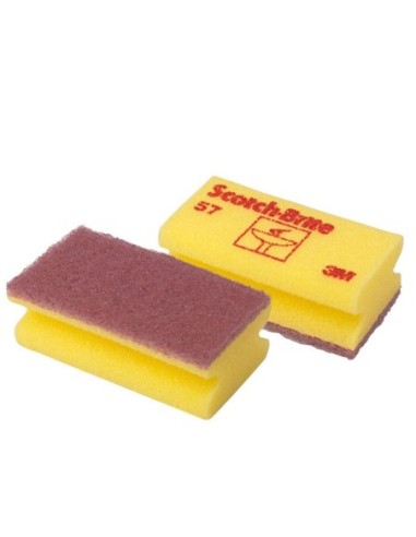 Scotch-Brite Schwamm Anti-Kratz-gekoppelter zarter Fingerschutz Art.57 Gelb Art. 84755