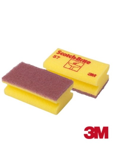 Scotch-Brite Schwamm Anti-Kratz-gekoppelter zarter Fingerschutz Art.57 Gelb Art. 84755