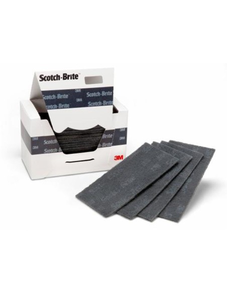 Scotch Brite Fibra Abrasiva Nera 76 Per Pulizie Gravose