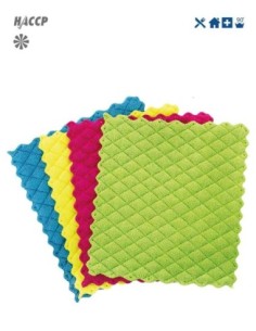 Eudorex Aktivschwammtuch farbig pz4 art 156 Mikrofaser 2