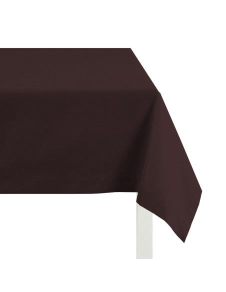 DUNI TISCHDECKE 100X100 FARBE KAFFEE ART165060 DUNISOFT