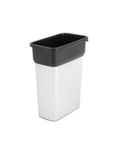 VILEDA GEO METALLIC DUSTBIN LT.70 MÉTAL ET NOIR ART.137729 2