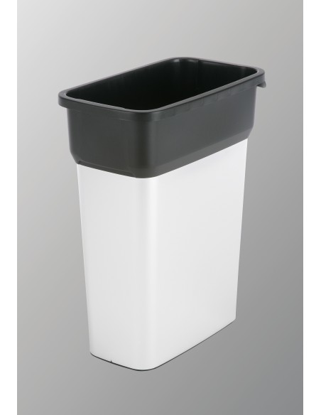 VILEDA GEO METALLIC DUSTBIN LT.70 MÉTAL ET NOIR ART.137729