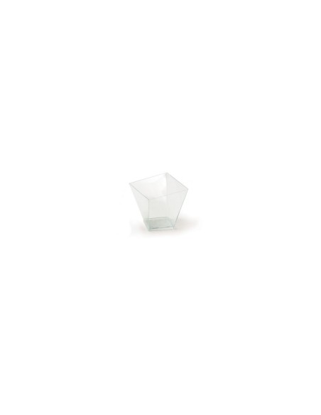 ALCAS GLÄSER MM AMOUR TRANSPARENT 60CC QUADRATISCH PACKUNG MIT 60 STÜCK ART. 257/4T Code 257100140