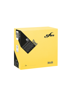 INFIBRA-SERVIETTEN 38X38 2-LAGIG GELBES TISSU' ST. 40...