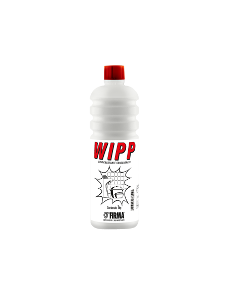 CONCENTRÉ DE DÉTARTRAGE WIPP SIGNATURE BOUTEILLE POLYVALENTE HACCP 1 KG.