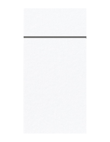 BUSTE PORTA POSATE DUNILETTO BIANCO 40x48
