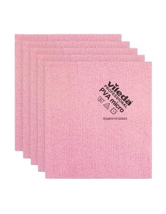VILEDA PANNO PVA MICROFIBRA 38X35 ROSSO ART.143586