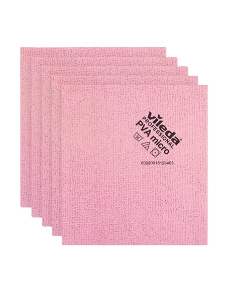 VILEDA PANNO PVA MICROFIBRA 38X35 ROSSO ART.143586