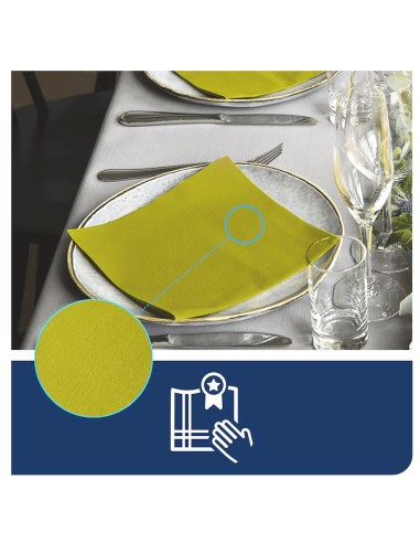 TORK NAPKINS 39X39 LINSTYLE PISTACHIO PCS. 50...