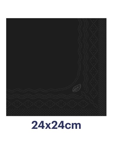 TORK SERVIETTEN 24X24 2 V. SCHWARZ ST. 200 477829