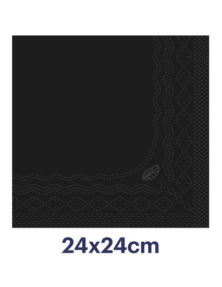 TORK SERVIETTEN 24X24 2 V. SCHWARZ ST. 200 477829