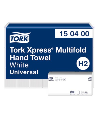 TORK ASCIUGAMANI PIEGATI  A "Z" UNIVERSAL H2 21x23 PZ.3.990  150400