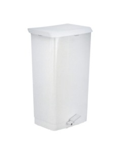 Poubelle Marplast avec pédale en plastique 60 lt blanc art585