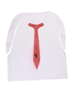 PAPERLYNEN. Bavaglini in TNT polipropilene "Aragosta". 