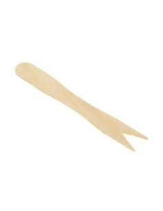 PAPERLYNEN. Accessori in legno. Forchettine a due punte  